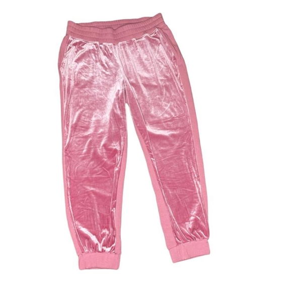 All Worthy women's joggers colour pink size M 62% polyester 34% rayon 4% spandex - Picture 1 of 6